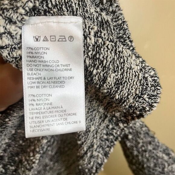 Staring At Stars Women's Cropped‎ Gray Pullover Sweater Size Small Boho Grunge - Picture 5 of 7